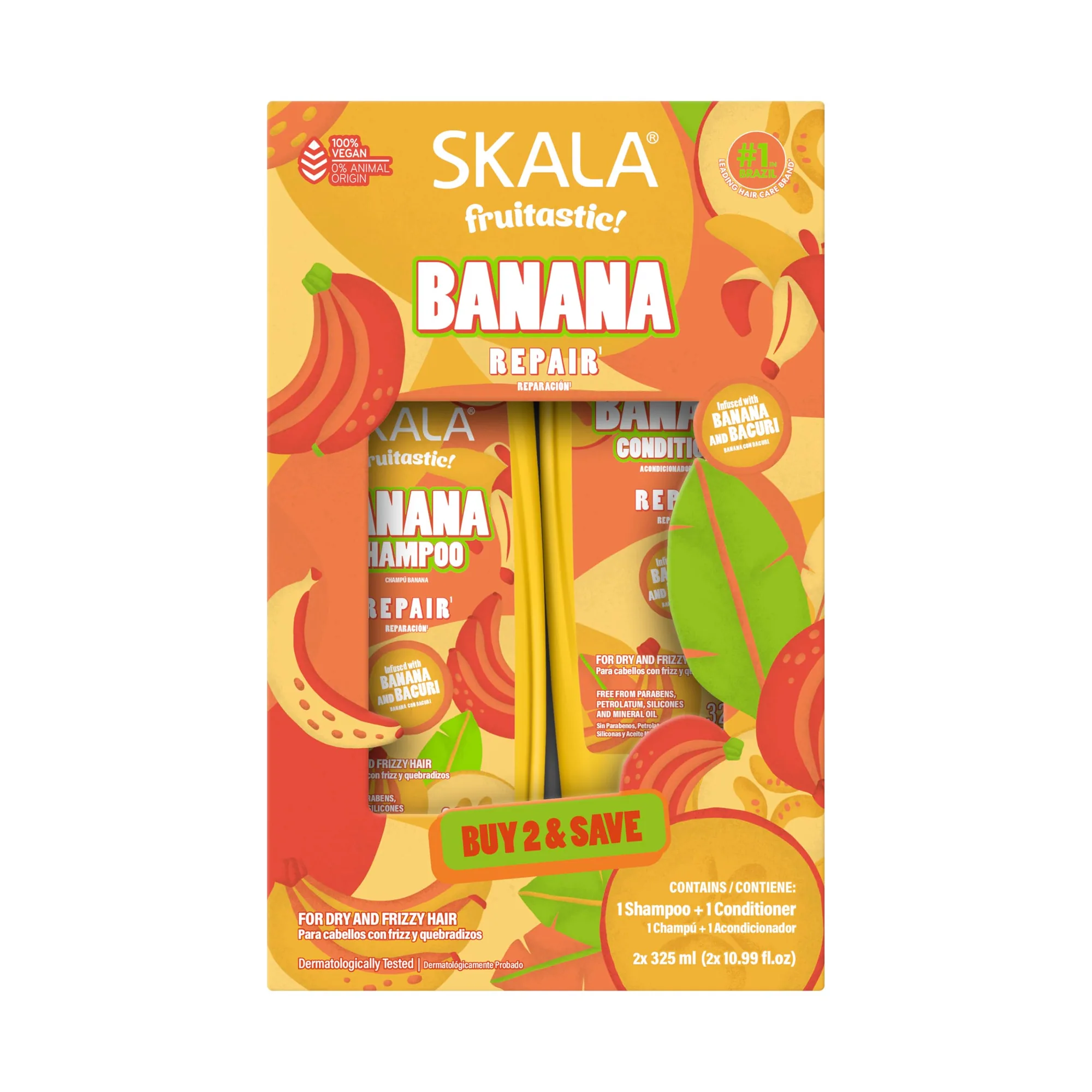 Skala Fruitastic Banana Shampoo and Conditioner Kit