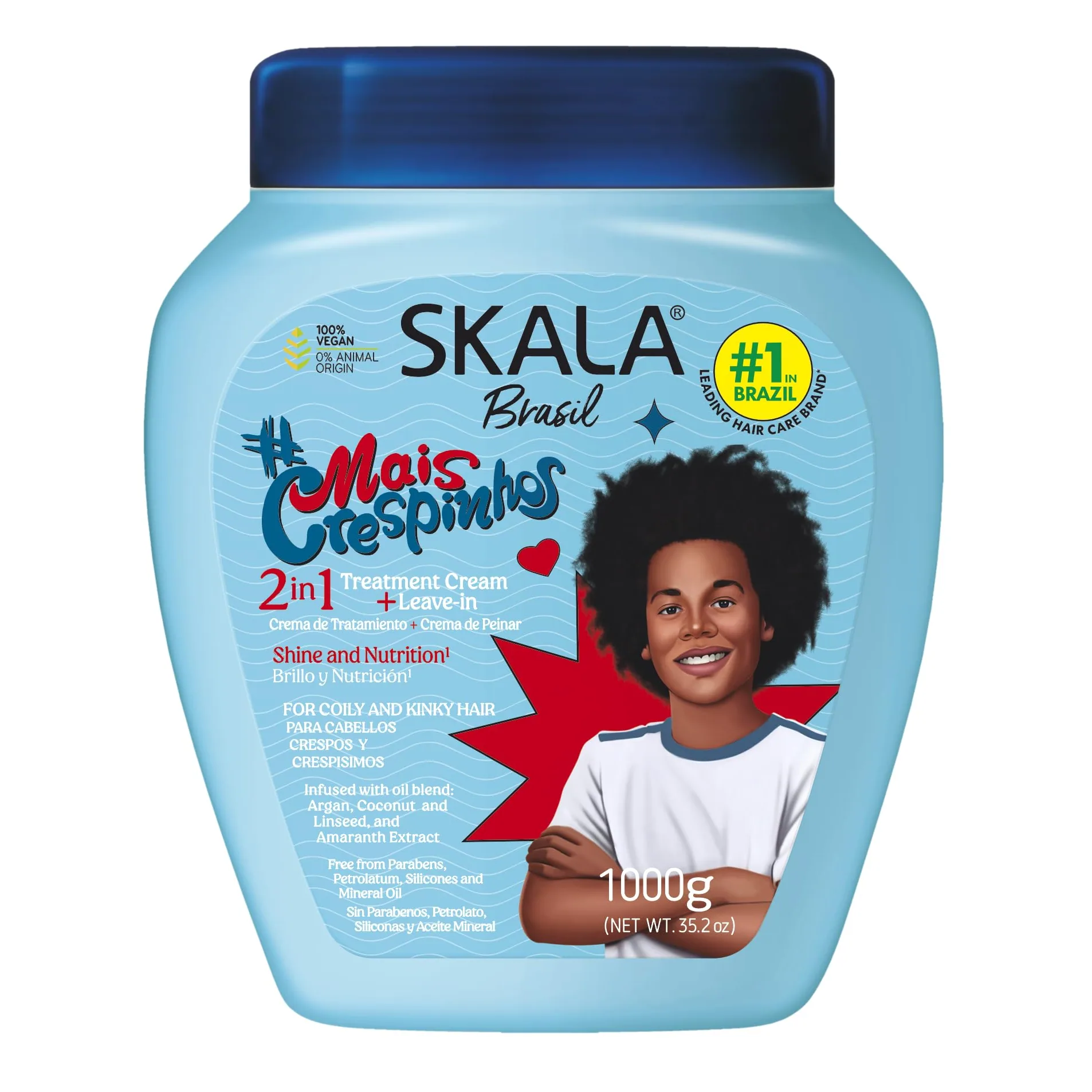 Skala Mais Crespinhos 2-in-1 Treatment Cream