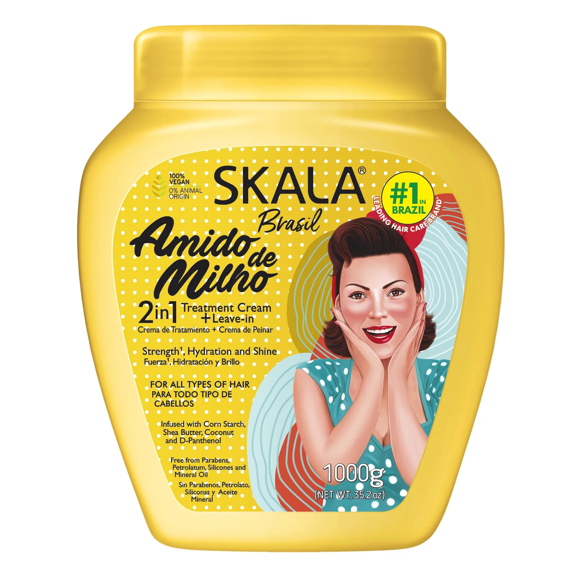 Skala Amido de Milho 2-in-1 Treatment Cream